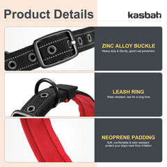 Comfortable Neoprene Padded Reflective Dog Pet Collar