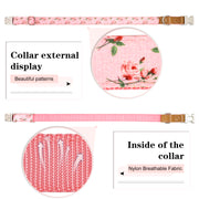 Cute Flower Dog Collars For Girl Female Small Medium Large