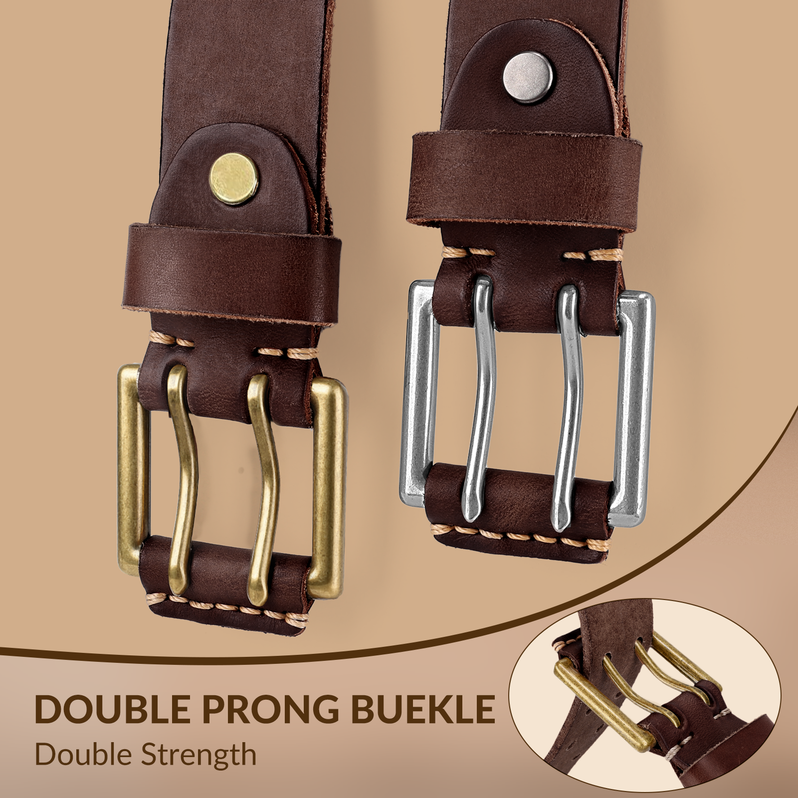 Full Grain Heavy Duty Work Leather Belt