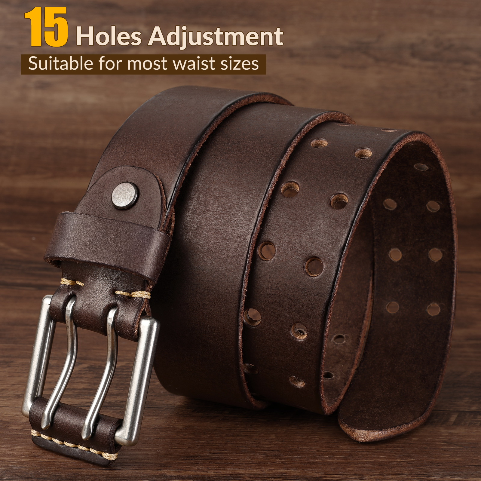 Full Grain Heavy Duty Work Leather Belt
