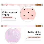 Cute Flower Dog Collars For Girl Female Small Medium Large