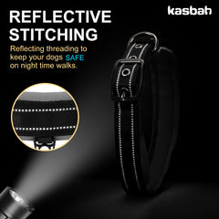 Comfortable Neoprene Padded Reflective Dog Pet Collar