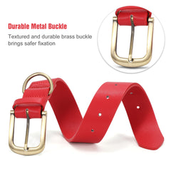 Soft Comfort Leather Dog Collar With Strong Metal Buckle