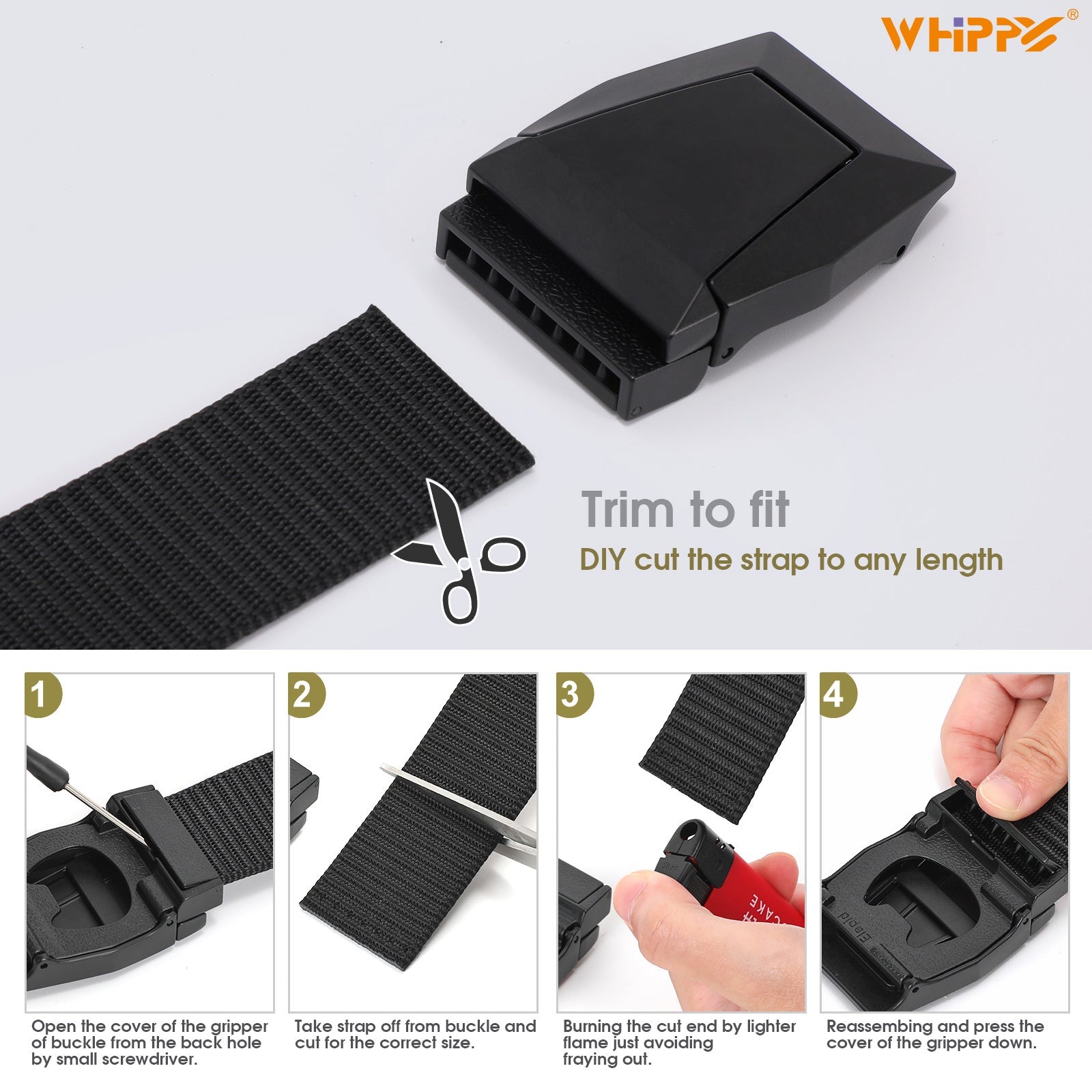 Nylon Military Tactical Belt Webbing Canvas Outdoor Web Belt - JASGOOD OFFICIAL