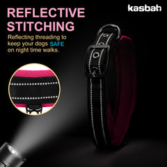 Comfortable Neoprene Padded Reflective Dog Pet Collar