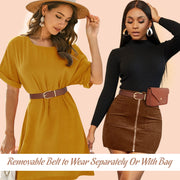 Slim Fashion Fanny Pack Phone Holder Money Belt For Women