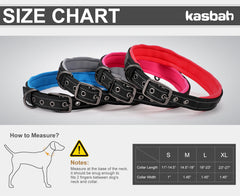 Comfortable Neoprene Padded Reflective Dog Pet Collar