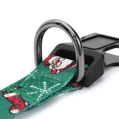 Soft Comfortable Puppy Red Green Christmas Pet Collars