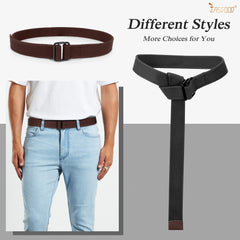 Mens Stretch Braided Web Belt Elastic For Casual Golf Jeans