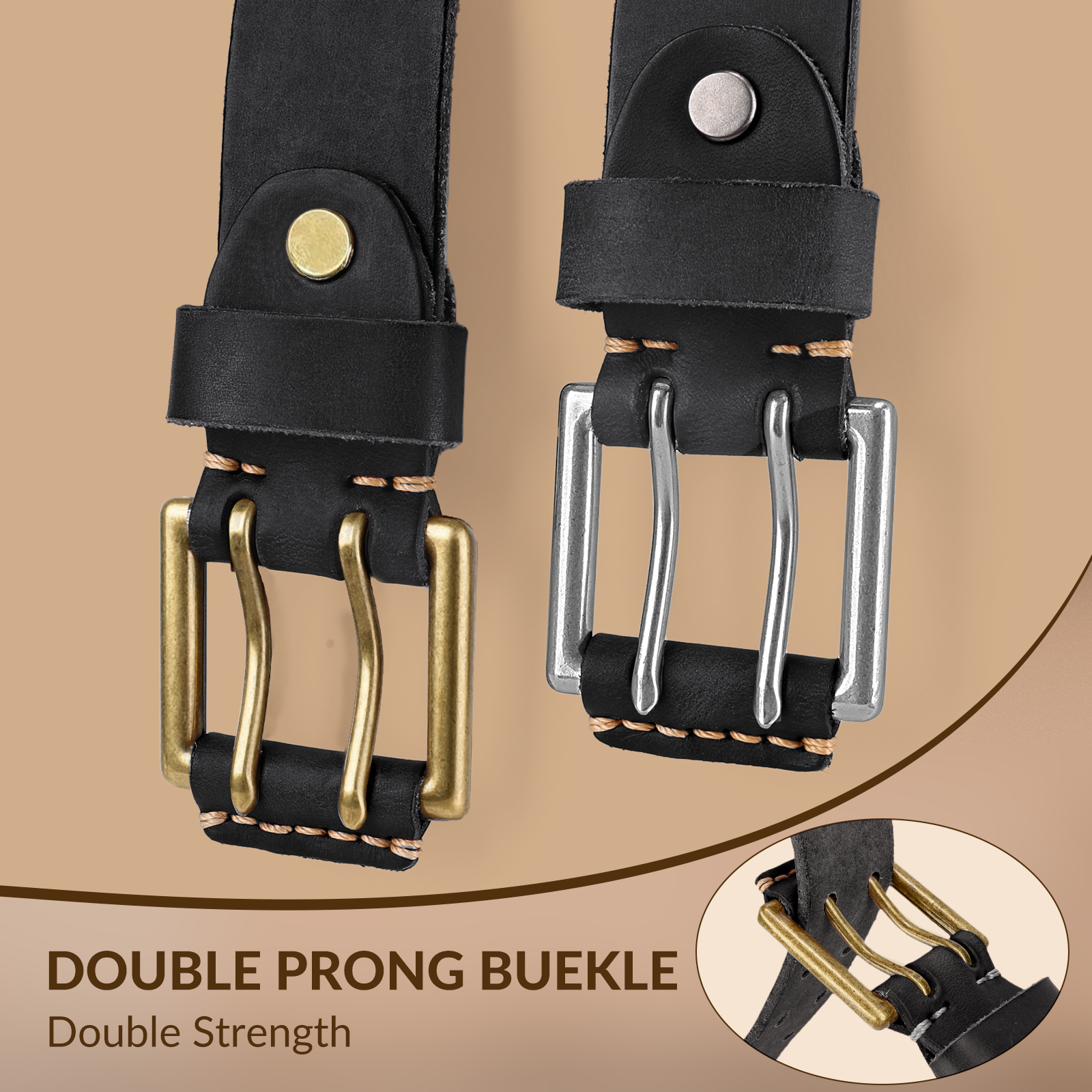 Full Grain Heavy Duty Work Leather Belt