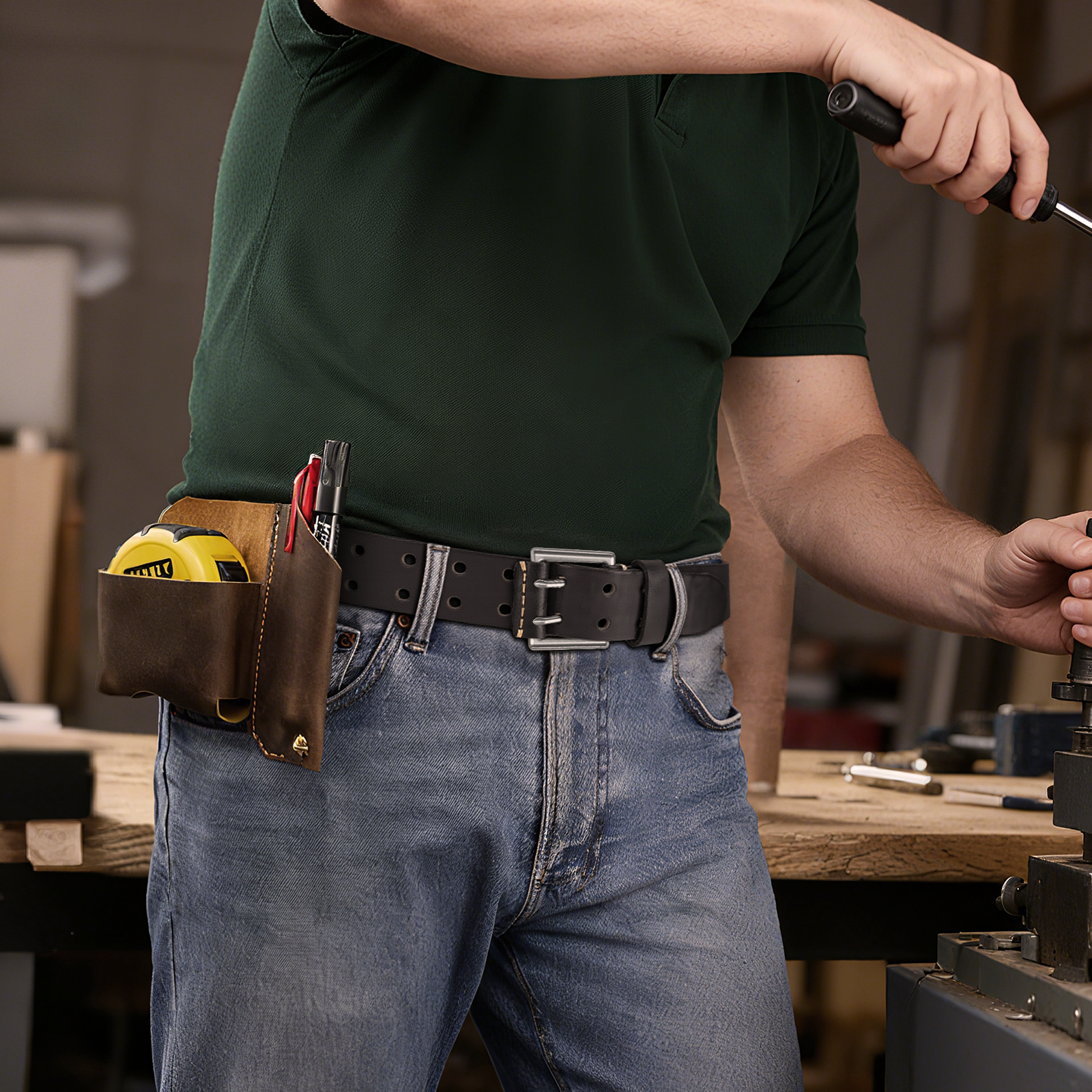 Full Grain Heavy Duty Work Leather Belt