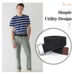 Mens Stretch Braided Web Belt Elastic For Casual Golf Jeans