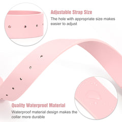 Soft Comfort Leather Dog Collar With Strong Metal Buckle