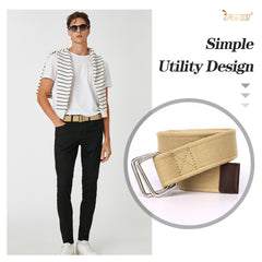 Mens Stretch Braided Web Belt Elastic For Casual Golf Jeans