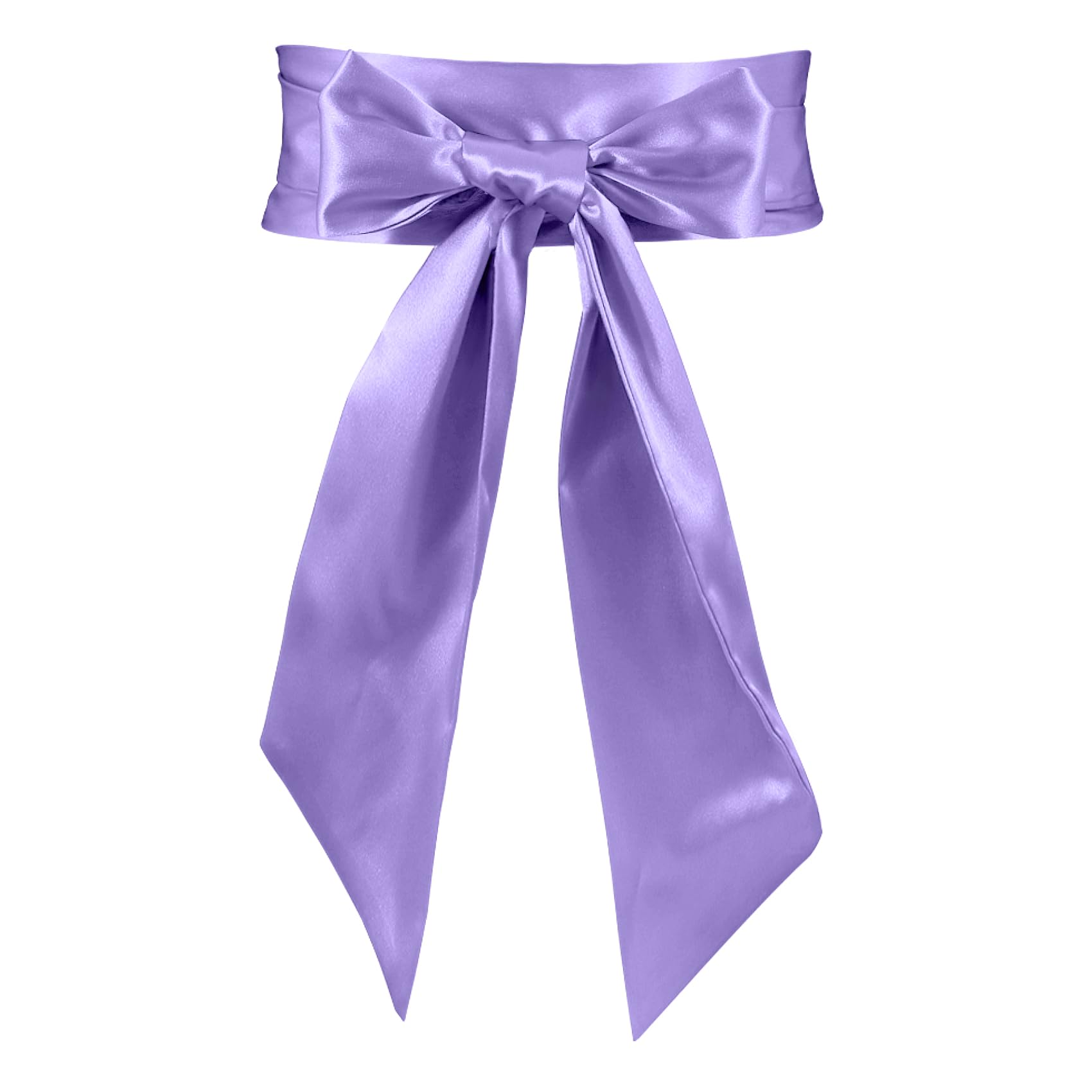 JASGOOD Women Sash Belt for Dress Long Satin Waist Belt for Wedding Party Special Occasion 3.7" Width