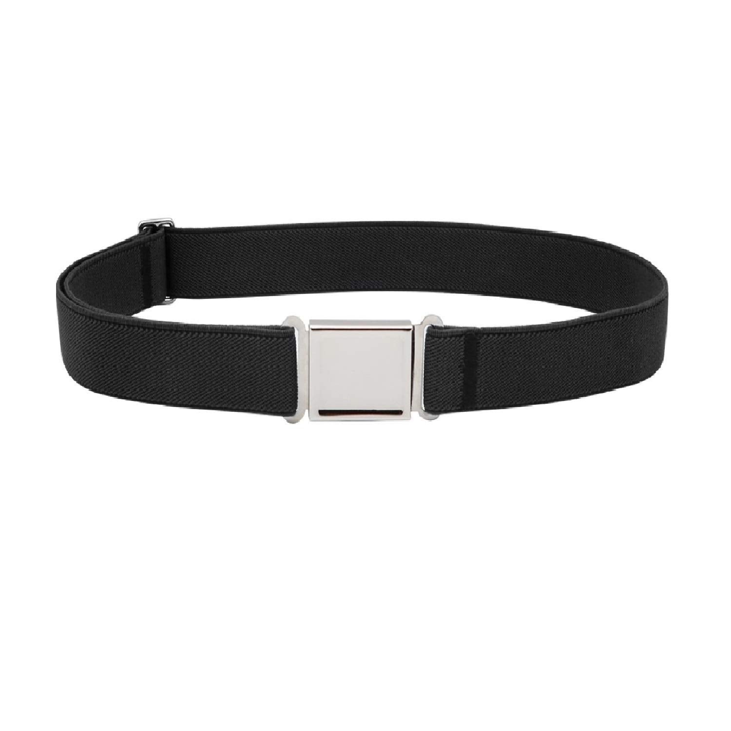 JASGOOD Kids Adjustable Magnetic Belt Boys Girls Elastic Belt with Easy Magnetic Buckle for Back to School Girls