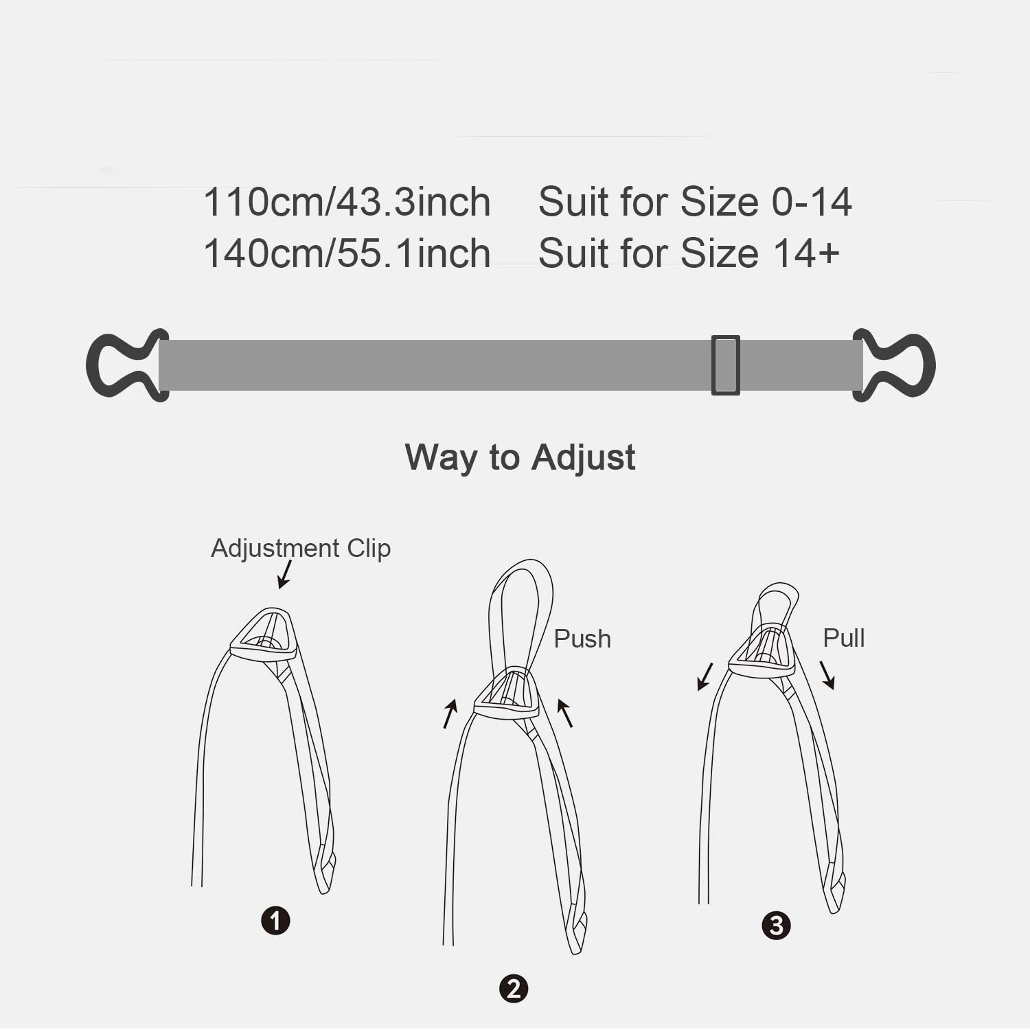 JASGOOD Women No Show Stretch Belt 2 Pack Adjustable Elastic Web Belt with Flat Buckle for Jeans Pants Casual Belts - JASGOOD OFFICIAL
