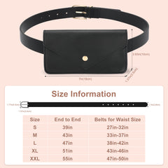 Slim Fashion Fanny Pack Phone Holder Money Belt For Women