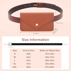 Slim Fashion Fanny Pack Phone Holder Money Belt For Women
