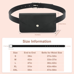 Slim Fashion Fanny Pack Phone Holder Money Belt For Women