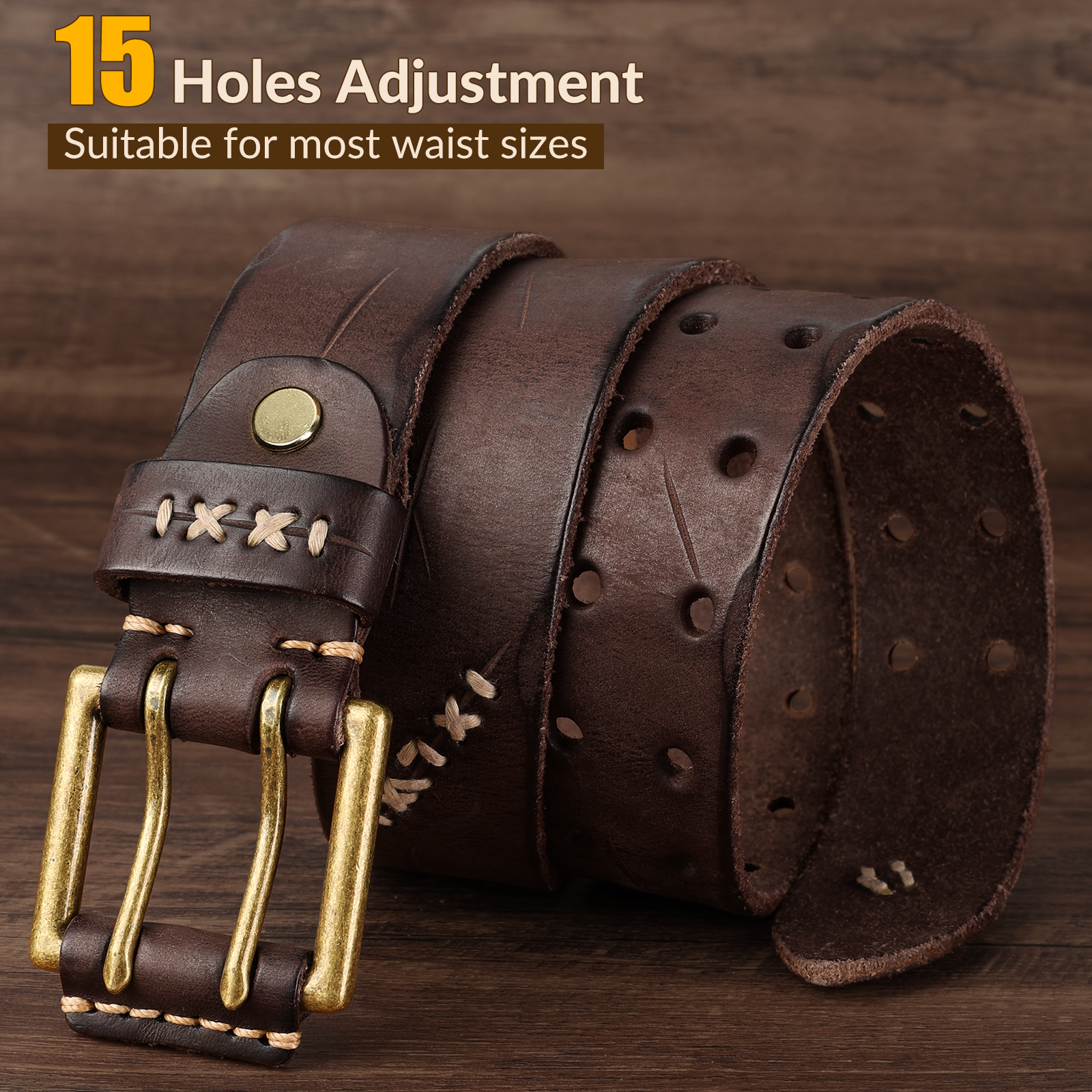 Full Grain Heavy Duty Work Leather Belt