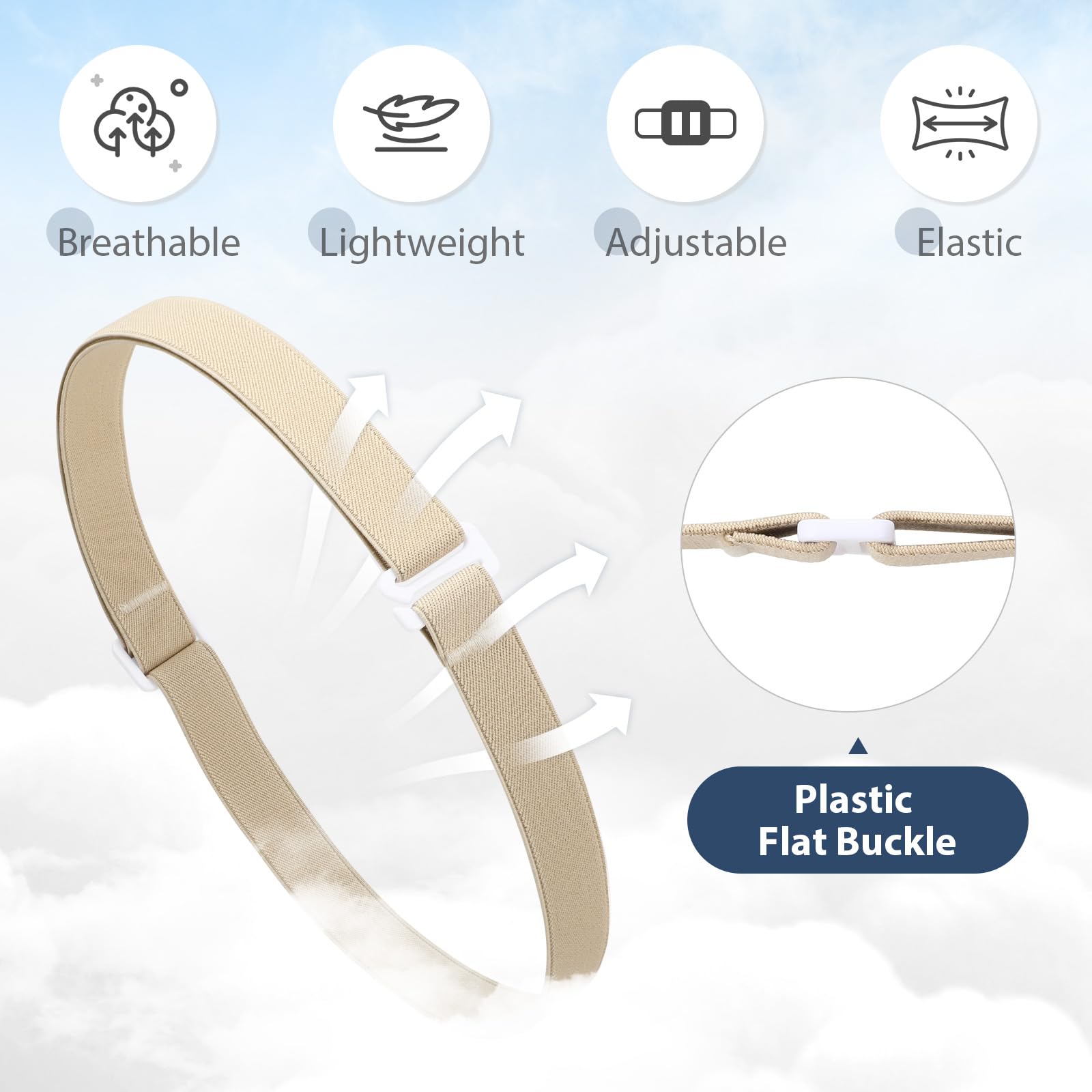 JASGOOD Crop Top Tuck Waist Band Adjustable Band for Sweater Shirts Tuck Band Women Elastic Stretch Belts - JASGOOD OFFICIAL