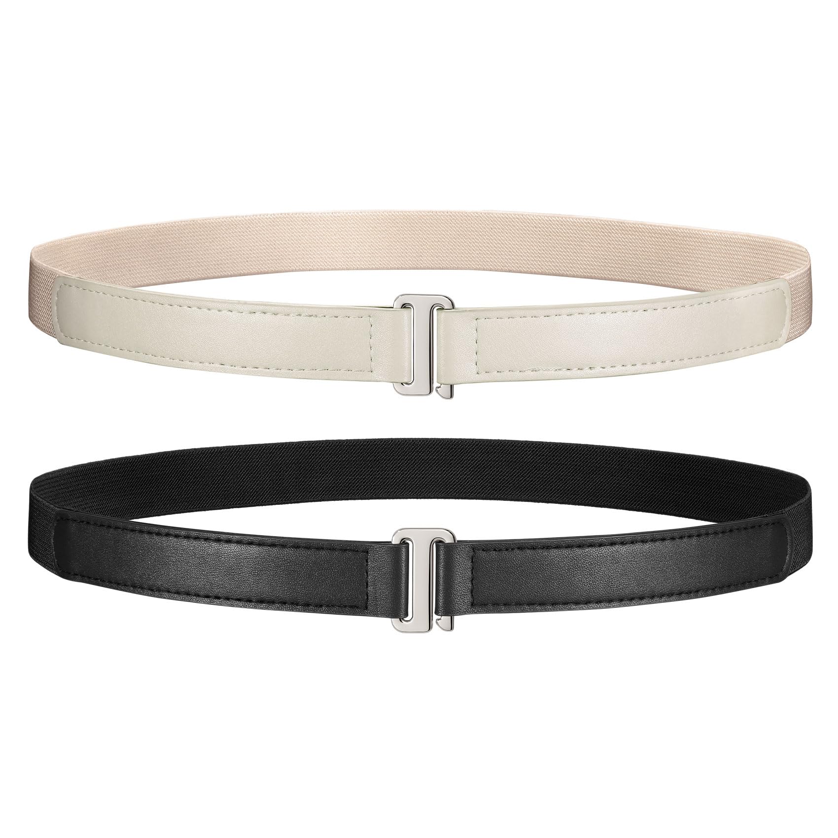 JASGOOD 2 Pcs Crop Top Tuck Waist Band Tool for Tucking Sweaters Tops and Shirts Stretch Belts for Women