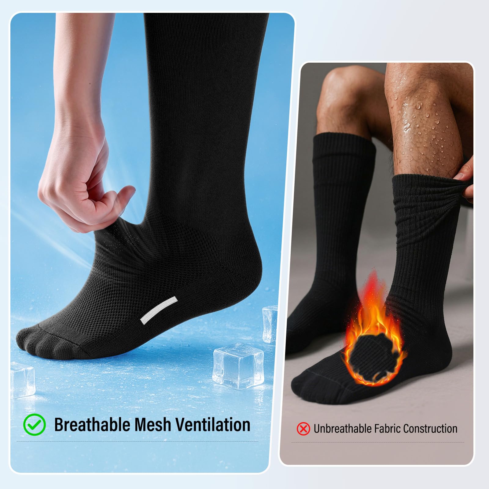 JASGOOD Baseball Softball Socks and Belt Combo Set Breathable Soccer Football Socks for Adult and Youth