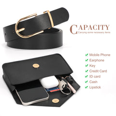Slim Fashion Fanny Pack Phone Holder Money Belt For Women