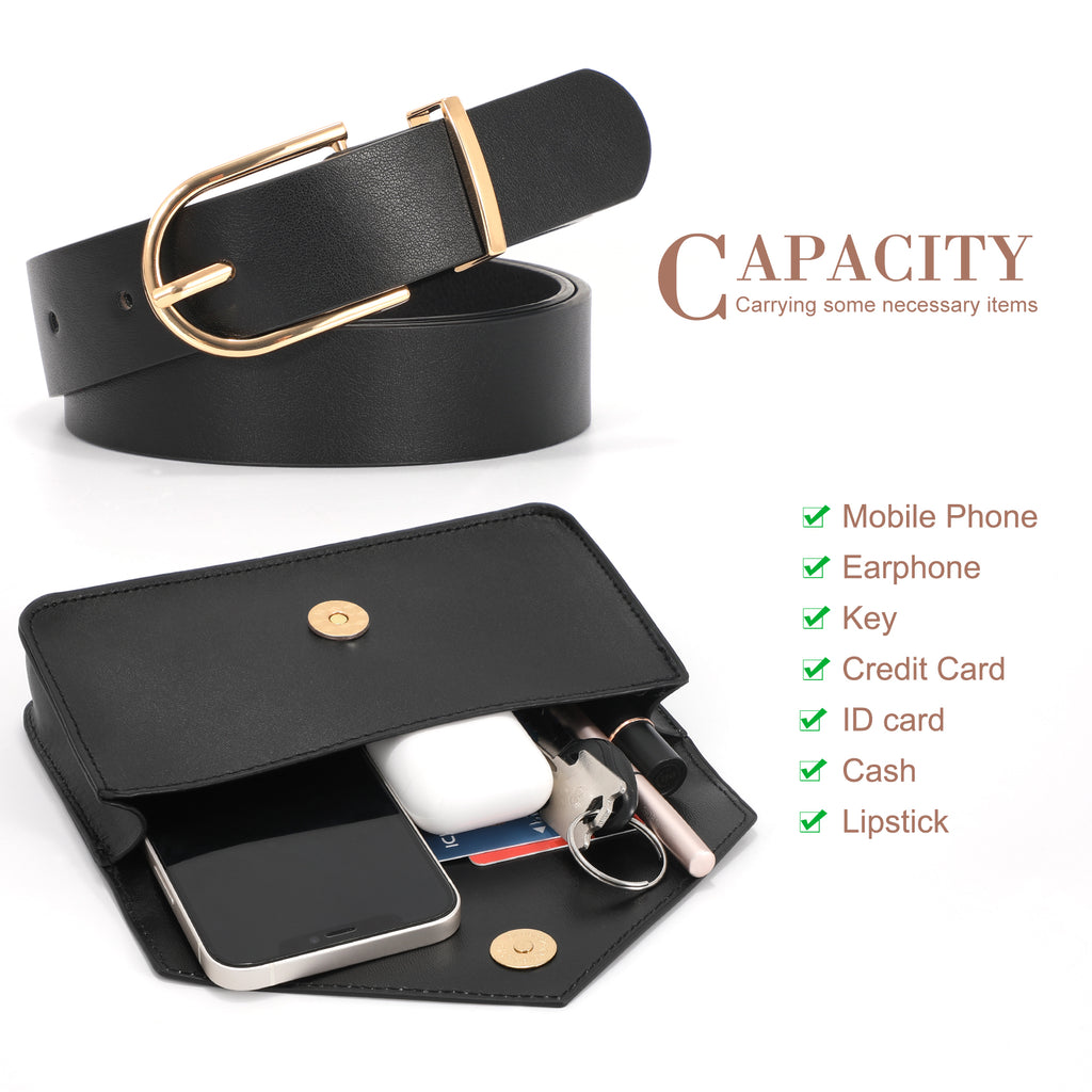 Slim Fashion Fanny Pack Phone Holder Money Belt For Women