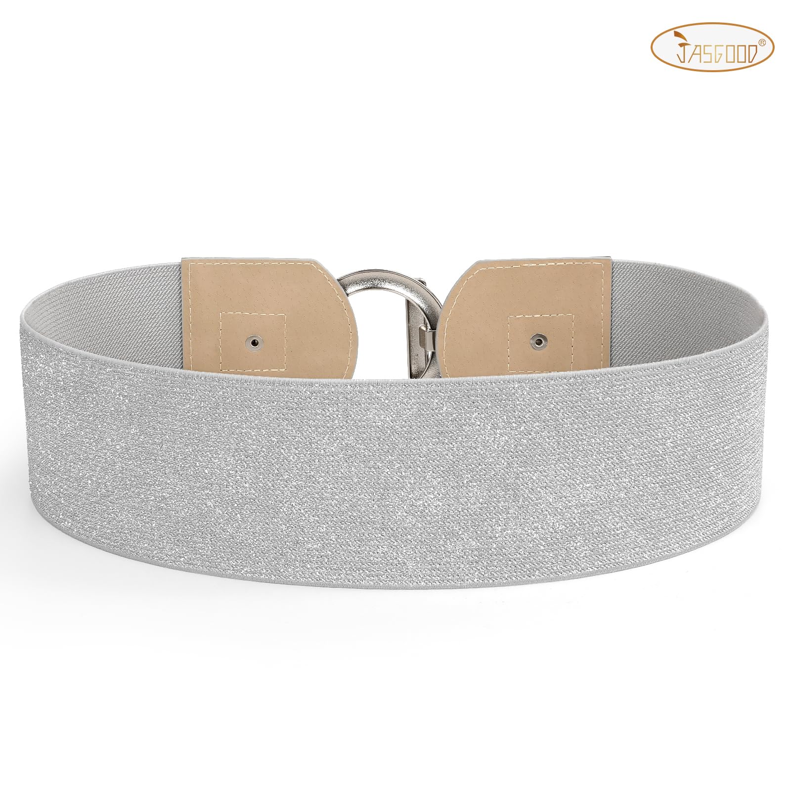 JASGOOD Women Wide Elastic Waist Belt Fashion Stretchy Dress Belt - JASGOOD OFFICIAL