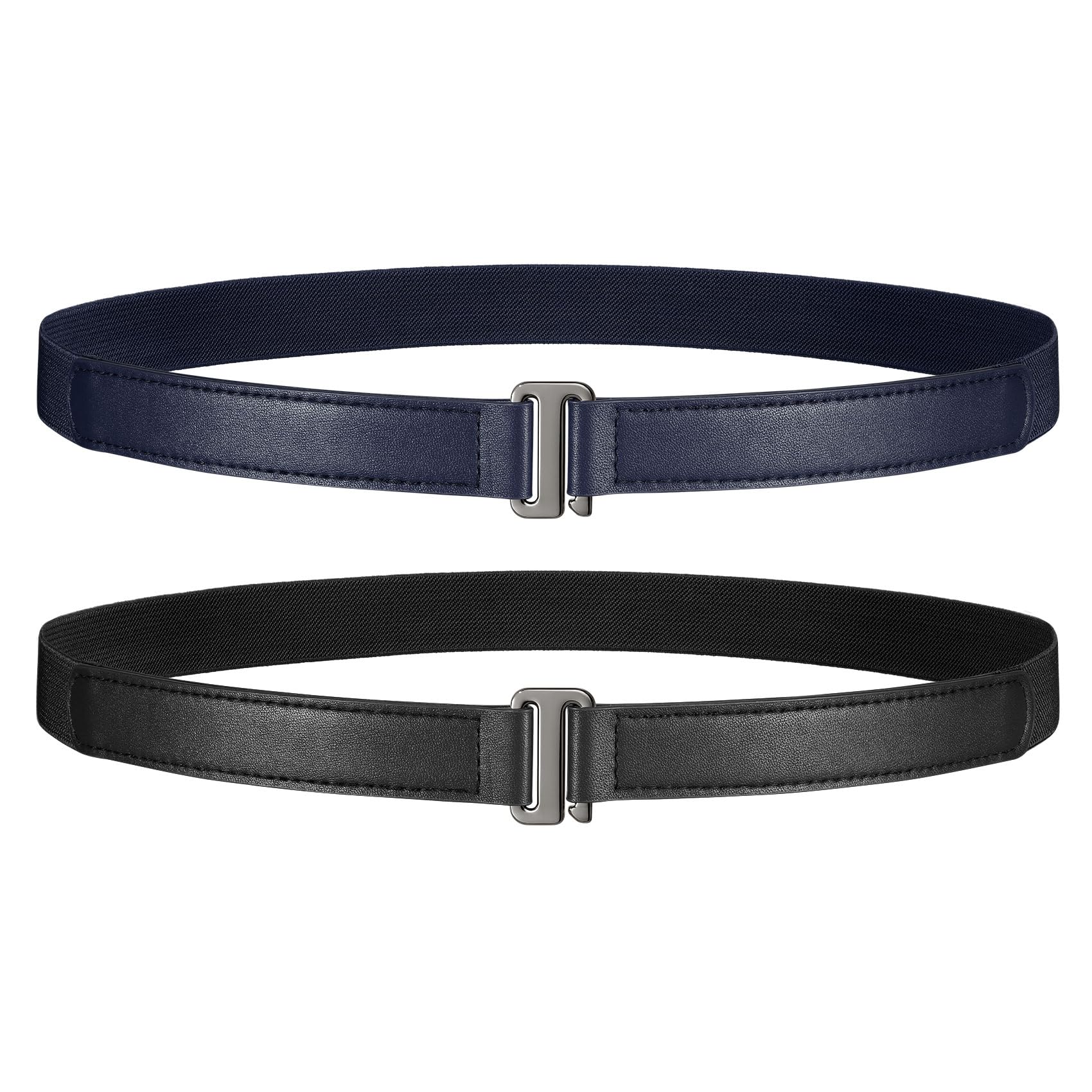JASGOOD 2 Pcs Crop Top Tuck Waist Band Tool for Tucking Sweaters Tops and Shirts Stretch Belts for Women