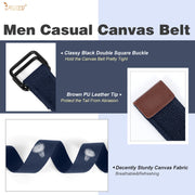 Mens Stretch Braided Web Belt Elastic For Casual Golf Jeans