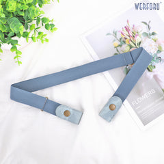 Women Invisible Elastic Stretch Adjustable No Show Web Belt