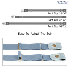 Women Invisible Elastic Stretch Adjustable No Show Web Belt