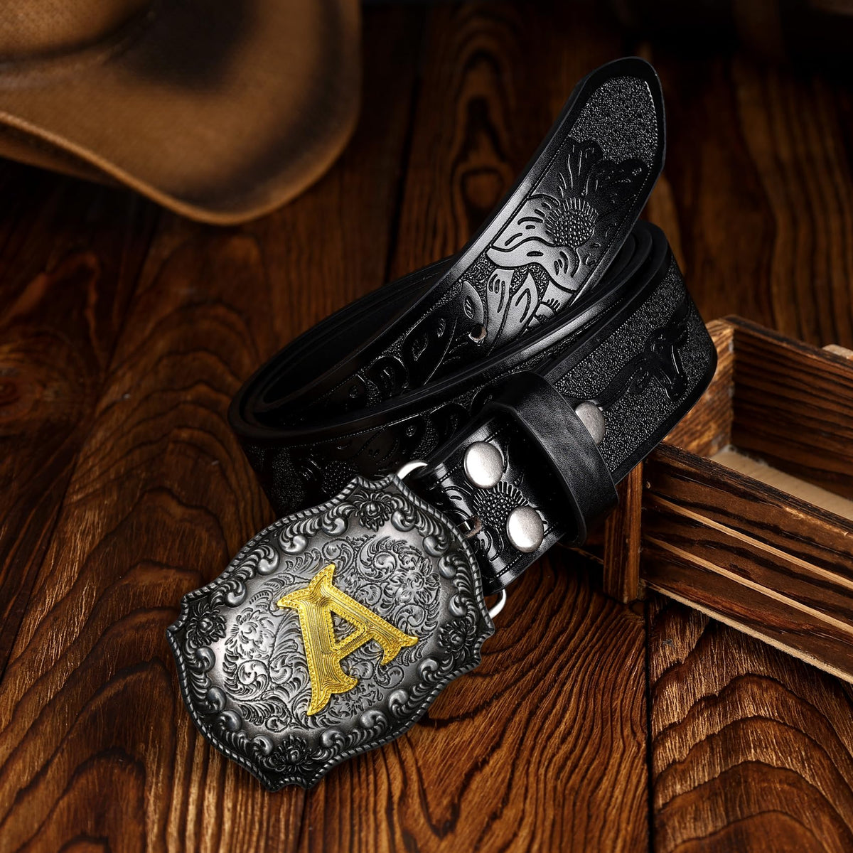 Western Belt Set For Cowboy Cowgirl