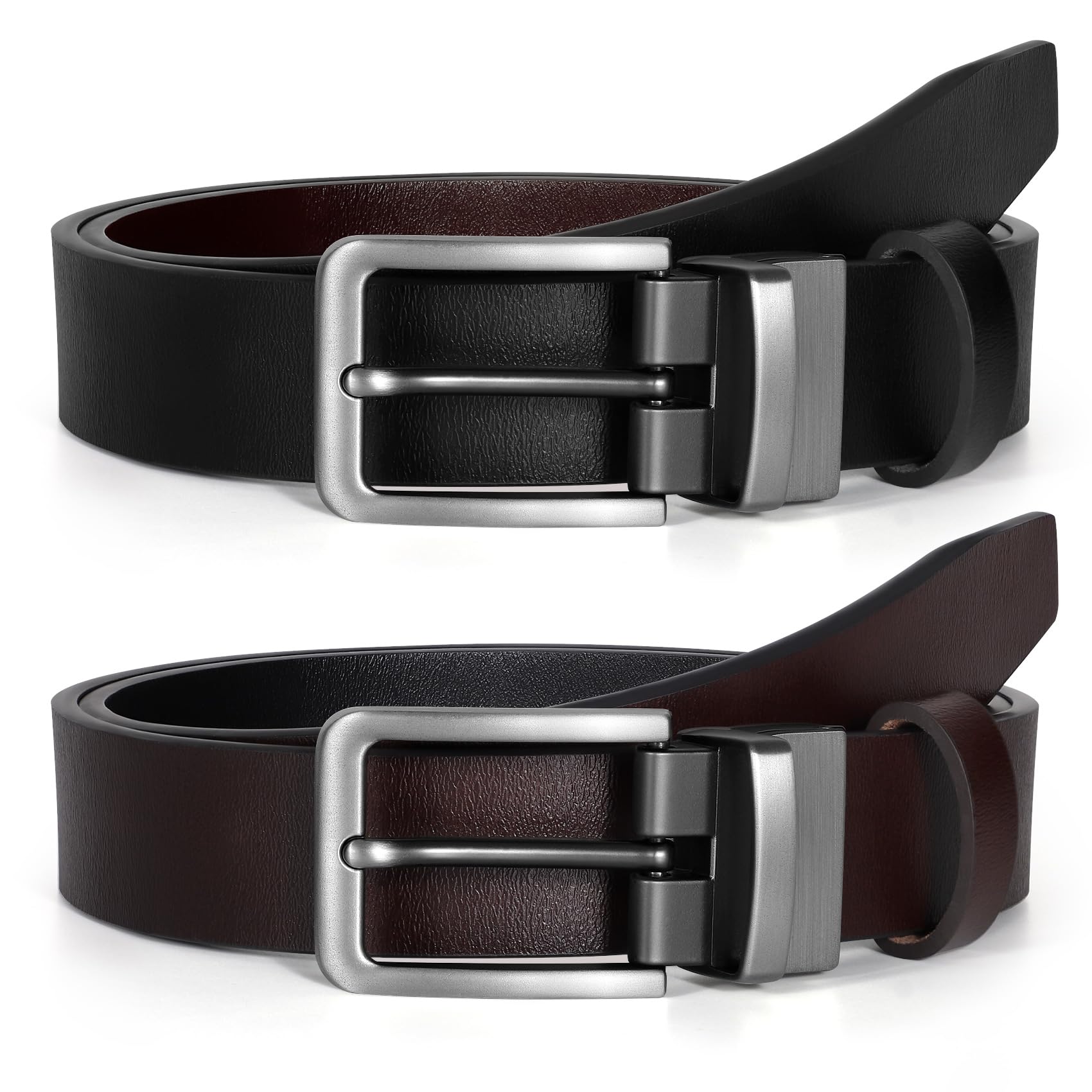 Rotated Reversible Belt For Tailored Pants