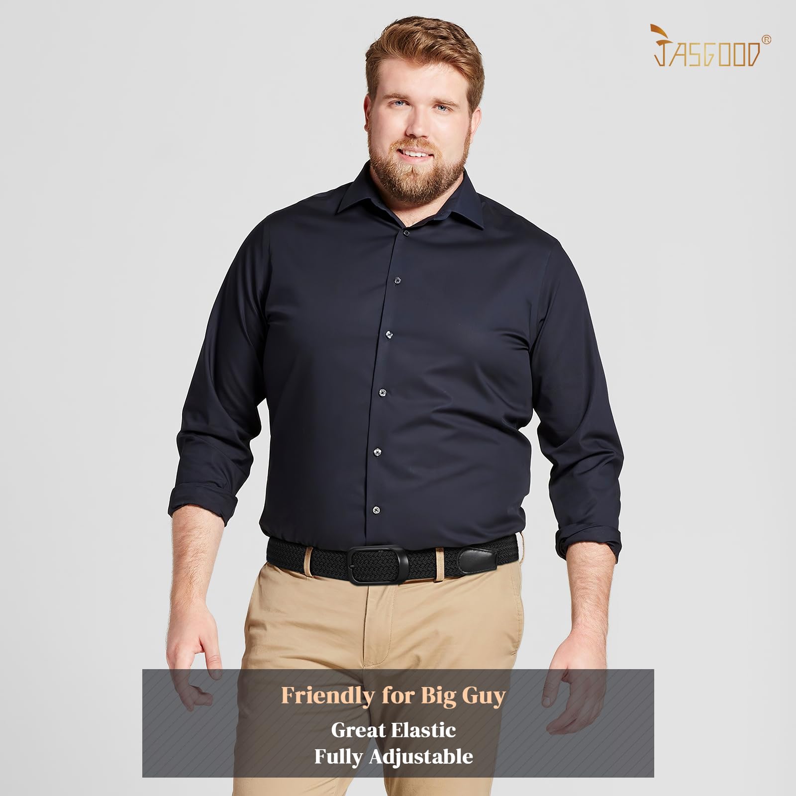 Elastic Casual Belt Golf Belt for Jeans