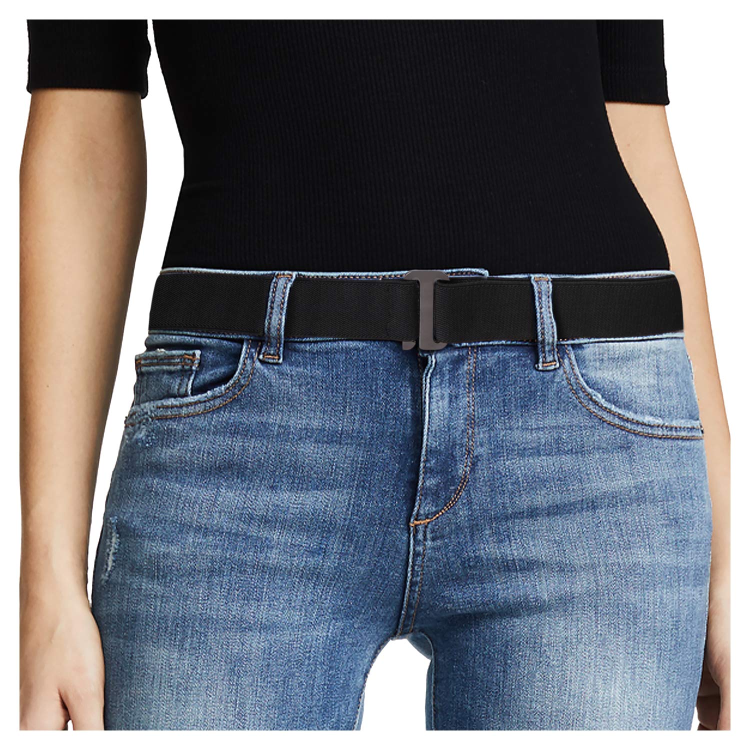 1-pack Invisible Elastic Web Strap Belt