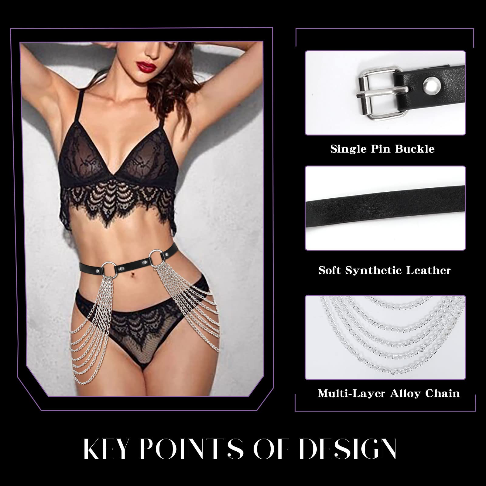 Layered Body Chain Belt