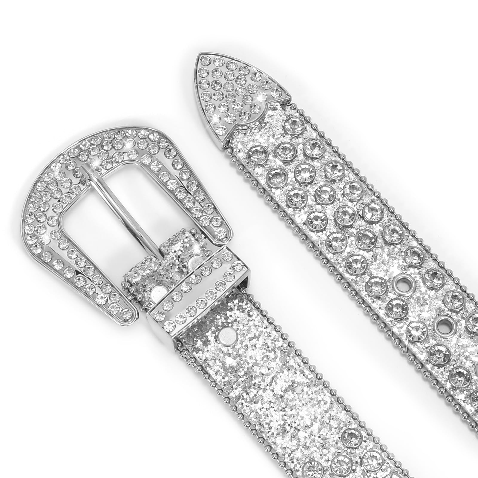 Studded Rhinestone Belts