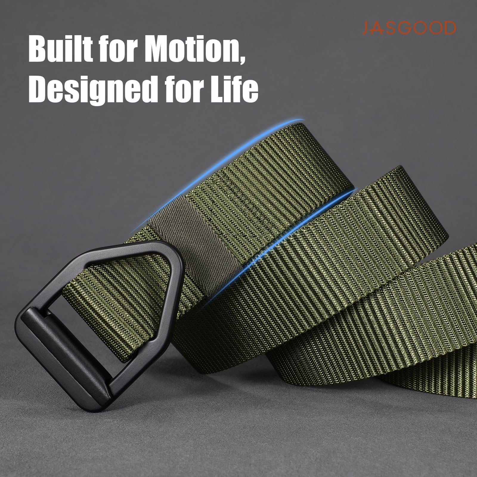 Nylon Belt With Meatal Buckle - JASGOOD OFFICIAL