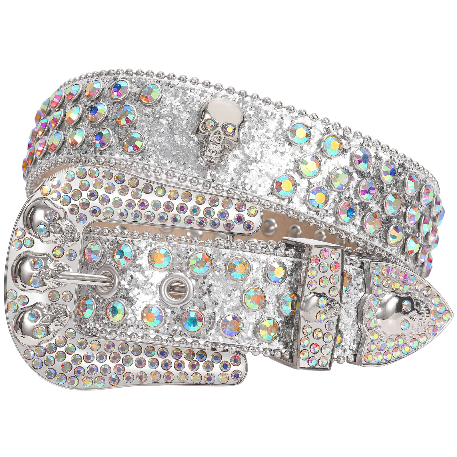 Skull Rhinestone Belt - JASGOOD OFFICIAL