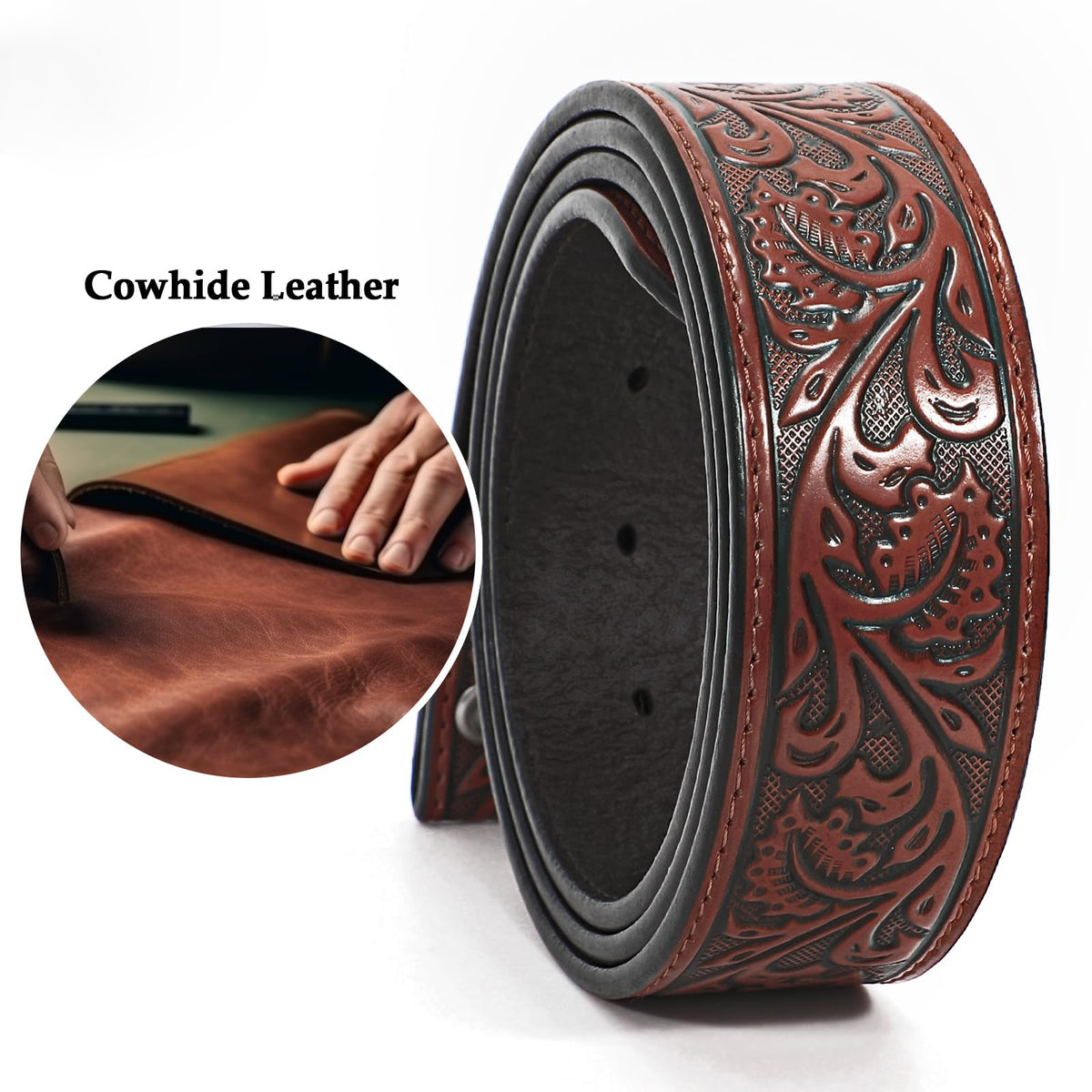 Unisex Western Belt Vintage Country Belts