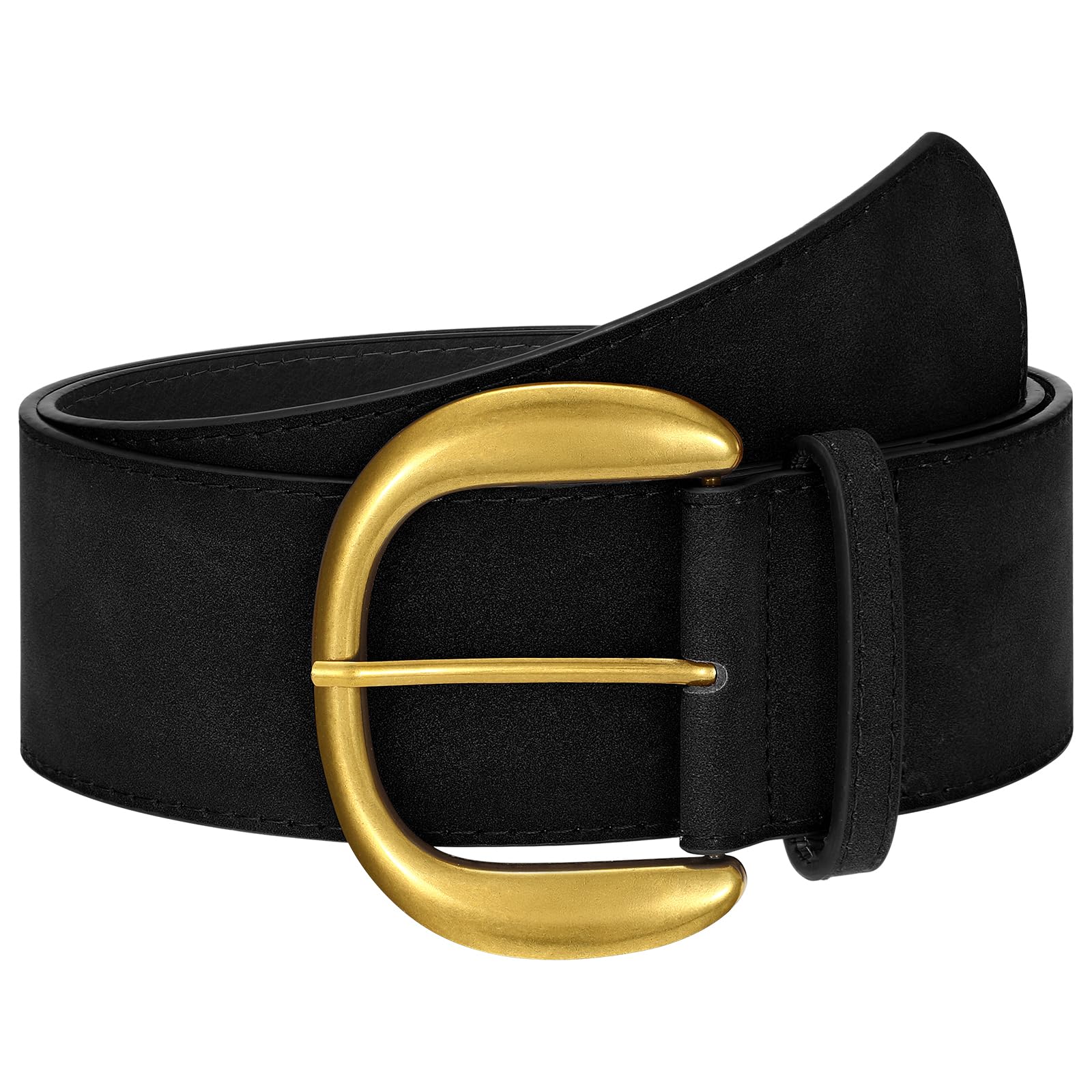 Suede Wide Belt For Lady - JASGOOD OFFICIAL