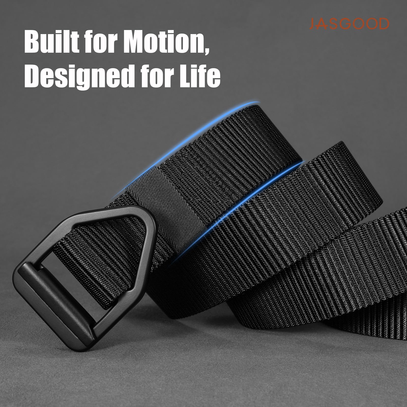 Nylon Belt With Meatal Buckle - JASGOOD OFFICIAL