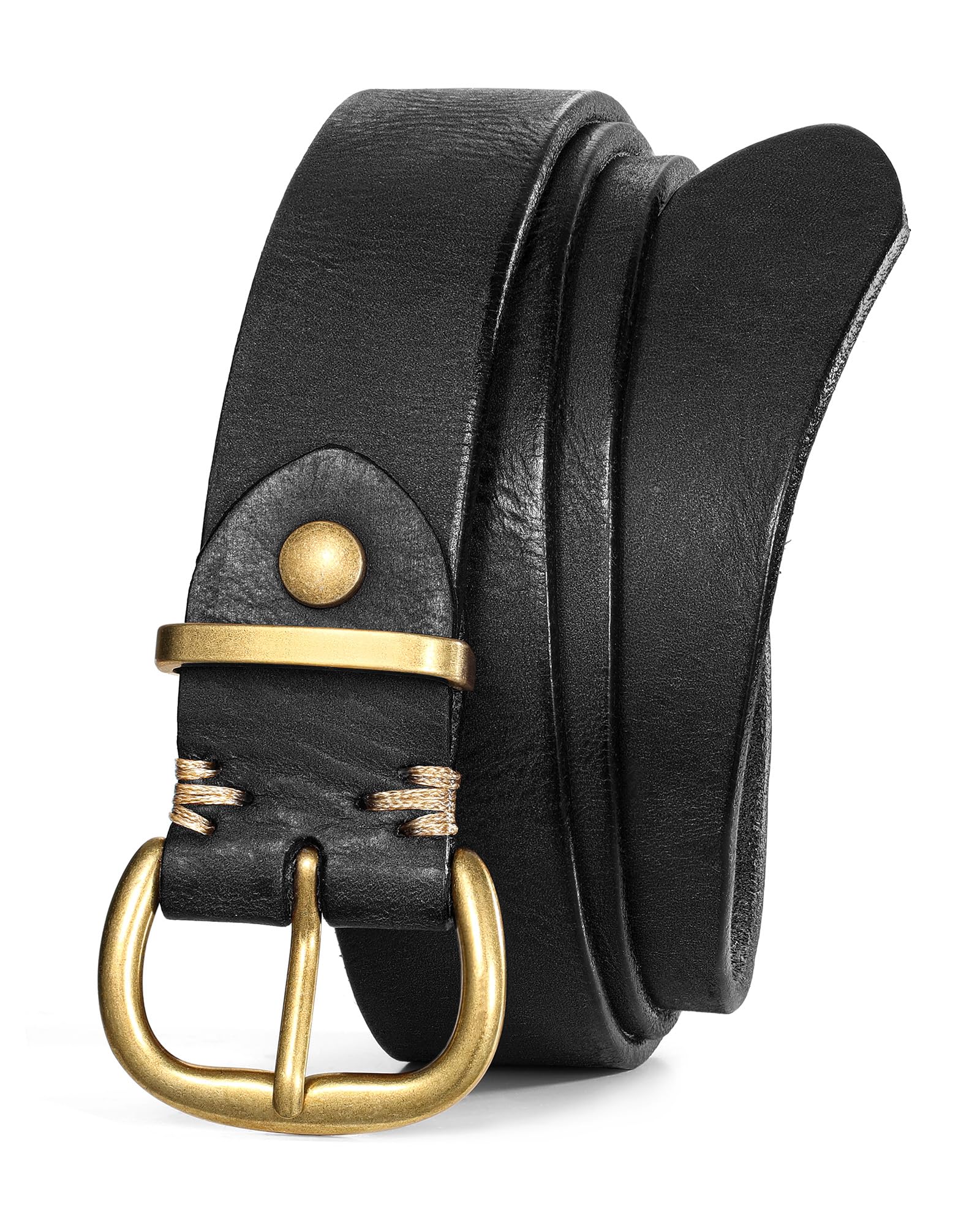 Fashion Full-Grain Cowhide Leather Waist Belt For Women