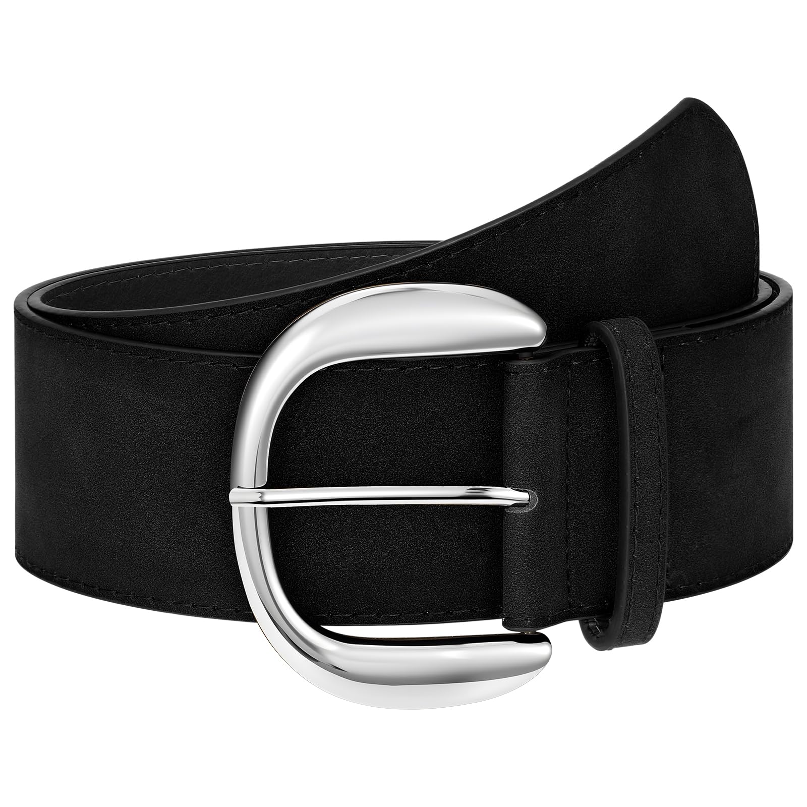 Suede Wide Belt For Lady - JASGOOD OFFICIAL