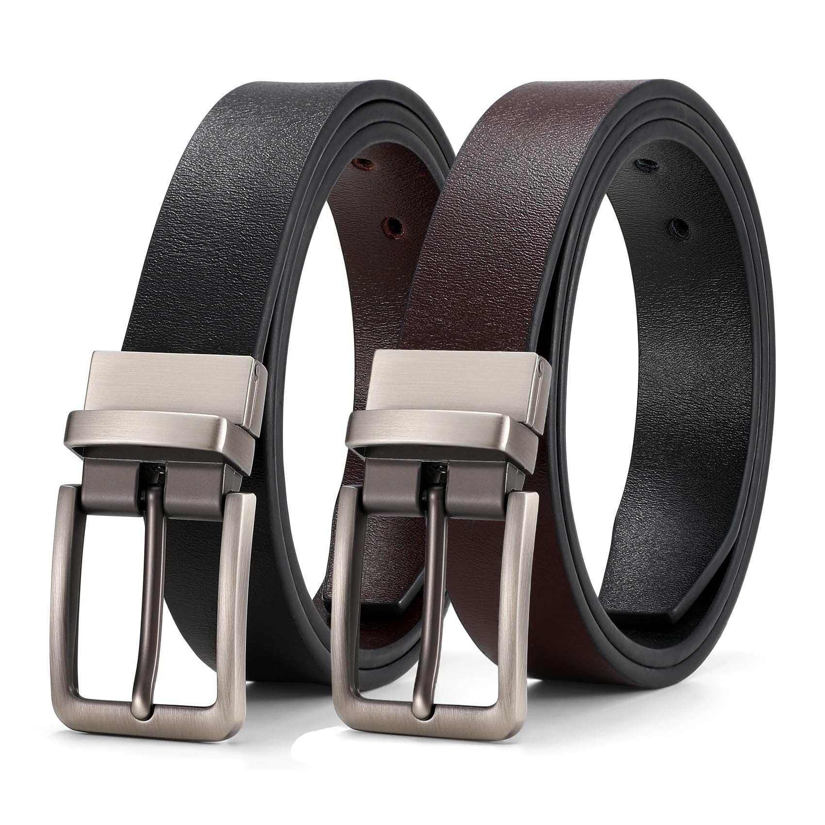 Rotated Reversible Belt For Tailored Pants