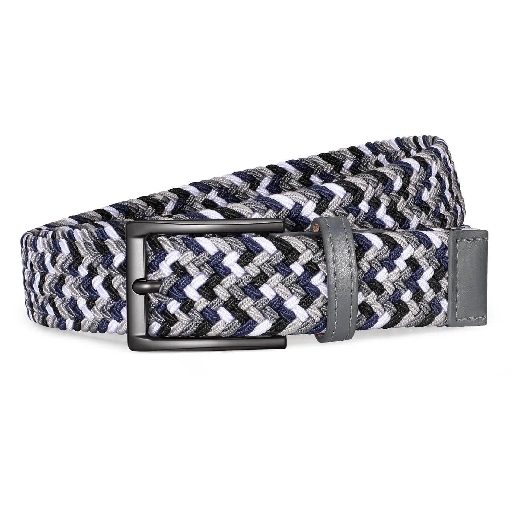 Braided Stretch Golf Belt for Men Women